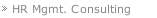 HR Mgmt. Consulting